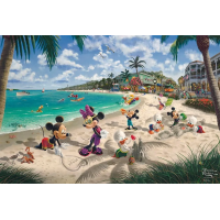 SCHMIDT Puzzle Mickey a Minnie: Na Floridě 200 dílků