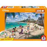 SCHMIDT Puzzle Mickey a Minnie: Na Floridě 200 dílků