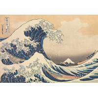 CLEMENTONI Puzzle Museum Collection: Velká vlna Kanagawa 1000 dílků