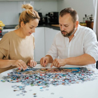 TREFL Puzzle Mystický jelen 1000 dílků