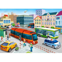 CASTORLAND Puzzle Náměstí 100 dílků