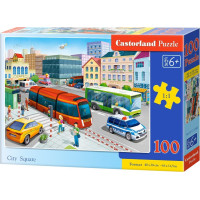 CASTORLAND Puzzle Náměstí 100 dílků