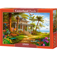 CASTORLAND Puzzle Palmový dům 1500 dílků