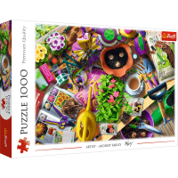 TREFL Puzzle Pořádek v zahrádce 1000 dílků