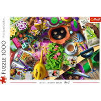 TREFL Puzzle Pořádek v zahrádce 1000 dílků