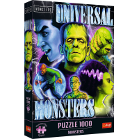 TREFL Puzzle Premium Plus Příšery 1000 dílků