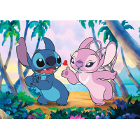 TREFL Puzzle Premium Plus Stitch & Angel 1000 dílků