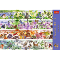 TREFL Puzzle Premium Plus Tea Time: Čtyři roční období 1000 dílků