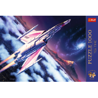 TREFL Puzzle Premium Plus Tea Time: Let do vesmíru 1000 dílků