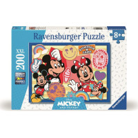 RAVENSBURGER Puzzle Mickey a Minnie na výletě XXL 200 dílků