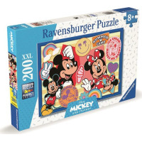 RAVENSBURGER Puzzle Mickey a Minnie na výletě XXL 200 dílků