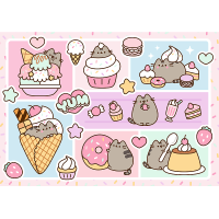 TREFL Puzzle Sladká Pusheen 1000 dílků