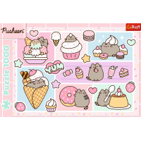 TREFL Puzzle Sladká Pusheen 1000 dílků