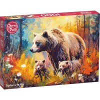 CHERRY PAZZI Puzzle Společně v divočině 1000 dílků