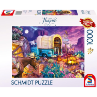 SCHMIDT Puzzle Táboření na divokém západě 1000 dílků