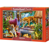 CASTORLAND Puzzle Tygři ožívají 3000 dílků
