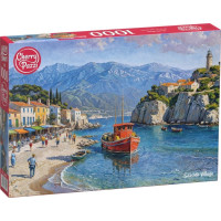CHERRY PAZZI Puzzle Vesnička u moře 1000 dílků