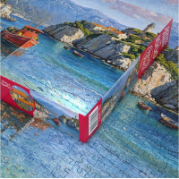 CHERRY PAZZI Puzzle Vesnička u moře 1000 dílků