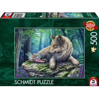 SCHMIDT Puzzle Vlk a víla 500 dílků
