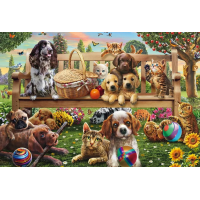 SCHMIDT Puzzle Zahradní piknik 200 dílků
