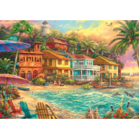 SCHMIDT Puzzle Život na ostrově 1000 dílků