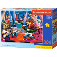 CASTORLAND Puzzle Zvířecí rockový koncert 300 dílků