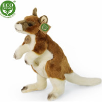 Rappa Plyšový klokan 30 cm ECO-FRIENDLY