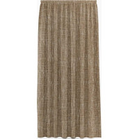 Dekorační závěs LOOM Natural - 140x280 cm - hnědý