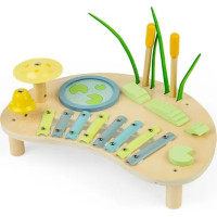 Bigjigs Toys Hudební stoleček Džungle