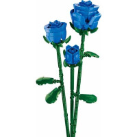 Sluban Flowers M38-B1101-11 Modrá růže ve váze