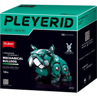 Sluban Pleyerid M38-B1112B Mechanický buldoček zelený
