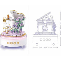Sluban Pleyerid M38-P8013 Hrací skříňka Piano Sonáta lásky