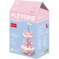 Sluban Pleyerid M38-P8027 Kolotoč se zvířátkem A Kočka