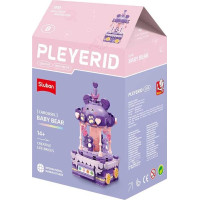 Sluban Pleyerid M38-P8027 Kolotoč se zvířátkem B Medvěd