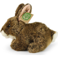 Rappa Plyšový králík hnědý ležící 17 cm ECO-FRIENDLY