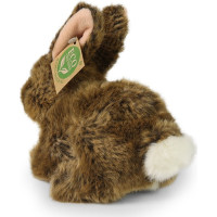 Rappa Plyšový králík hnědý ležící 17 cm ECO-FRIENDLY