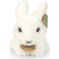Rappa Plyšový králík bílý 18 cm ECO-FRIENDLY