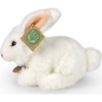 Rappa Plyšový králík bílý 18 cm ECO-FRIENDLY