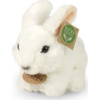 Rappa Plyšový králík bílý 18 cm ECO-FRIENDLY