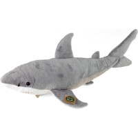 Rappa Plyšový žralok bílý 51 cm ECO-FRIENDLY