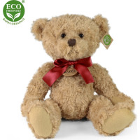 Rappa Plyšový medvěd retro sedící 28 cm ECO-FRIENDLY