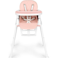 ECOTOYS Jídelní židlička 3v1 růžová