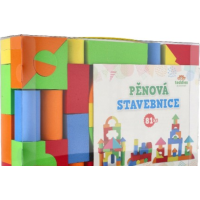 TEDDIES Pěnová stavebnice 81 ks