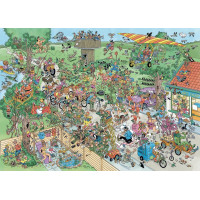 JUMBO Puzzle JvH Sledování ptactva 1000 dílků