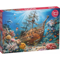 CHERRY PAZZI Puzzle Potopený poklad 1000 dílků