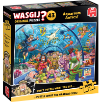JUMBO Puzzle WASGIJ 43: Hrátky v akváriu 1000 dílků