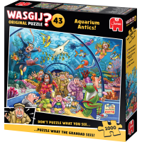 JUMBO Puzzle WASGIJ 43: Hrátky v akváriu 1000 dílků