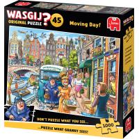 JUMBO Puzzle WASGIJ 45: Stěhování 1000 dílků