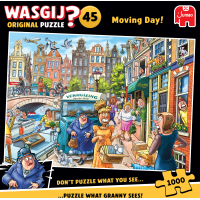 JUMBO Puzzle WASGIJ 45: Stěhování 1000 dílků