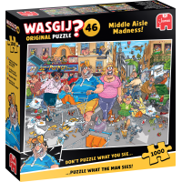 JUMBO Puzzle WASGIJ 46: Šílenství střední uličky 1000 dílků